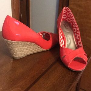 Coral Wedge 3” Heels!